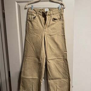 Citizens Of Humanity Tan Flare Jeans